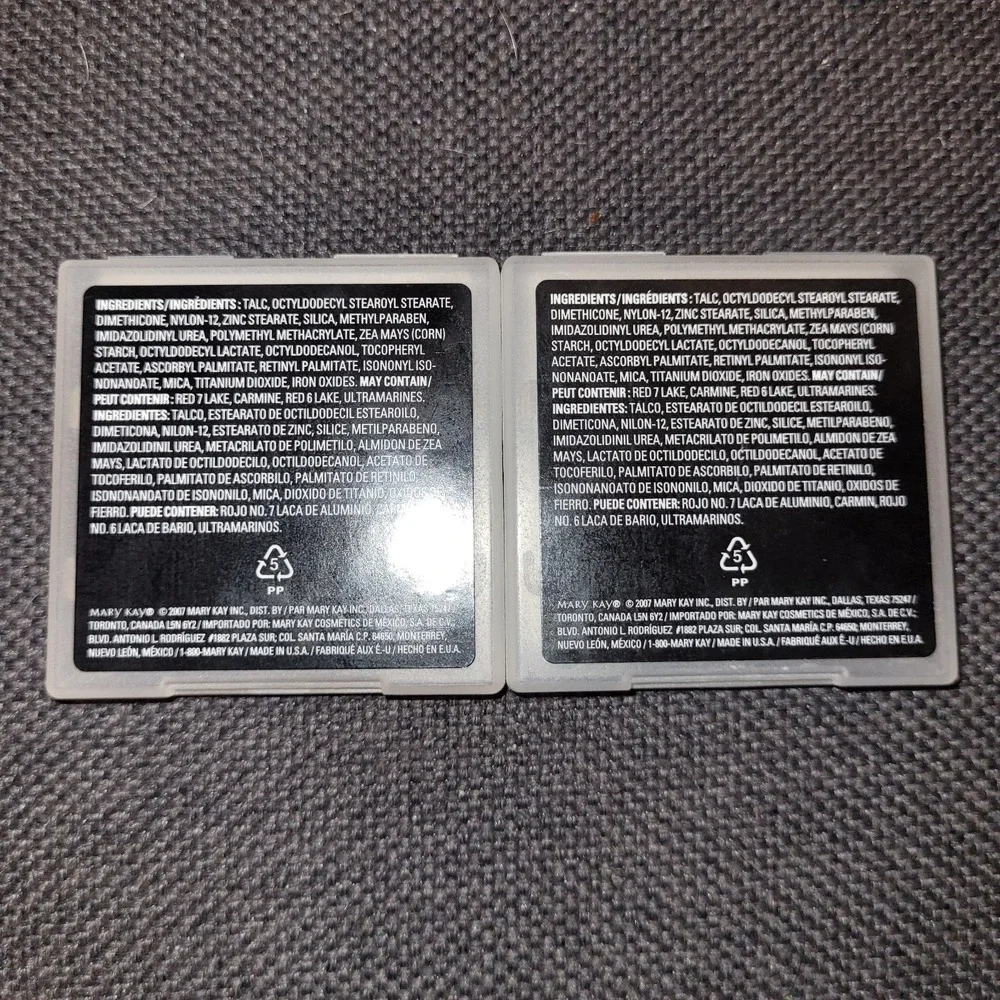 Lot Of 2 MARY KAY Mineral Cheek Color Blush Golden Copper - 012965 -